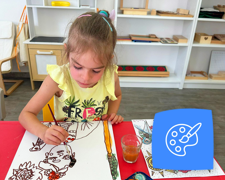 Výtvarný krúžok - Montessori kurzy laland